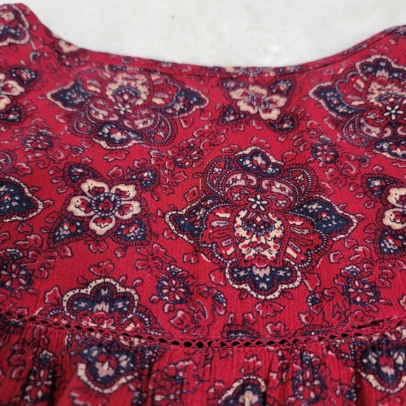 American Eagle Outfitters Long Sleeves BOHO Dress - Picture 11 of 13